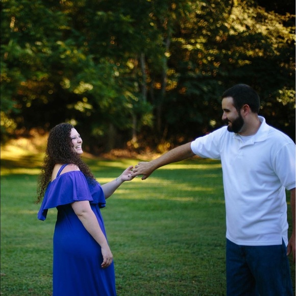 Royal blue maxi dress - Picture 5 of 5